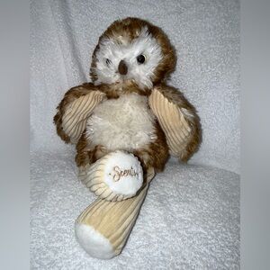 Scentsy Buddy Plush Oakley Fluffy Owl 13”Tag Stuffed Animal Lovey NO SCENT PACK
